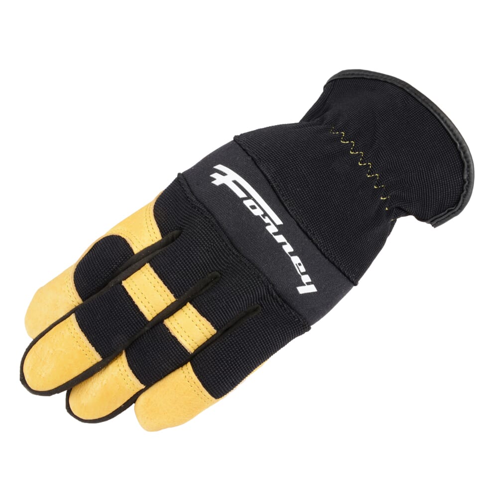 Premium Pigskin Leather Utility Work Gloves (Men's XL)